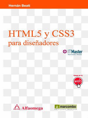 cover image of HTML5 y CSS3 para diseñadores